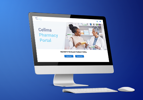 Pharmacy portal mockup 1 Pharmacy portal mockup 1